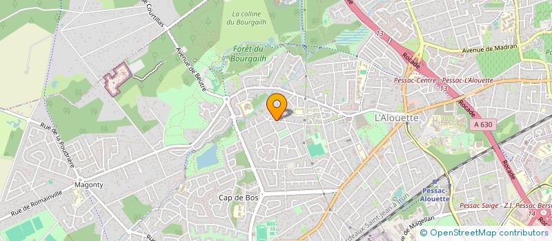localisation de l'entreprise MONSIEUR MAXIME REMBA à PESSAC