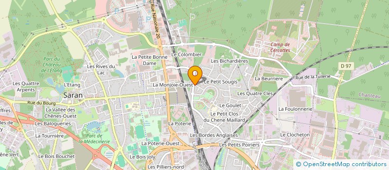 localisation de l'entreprise MONSIEUR MAXIME RENAUD à SARAN