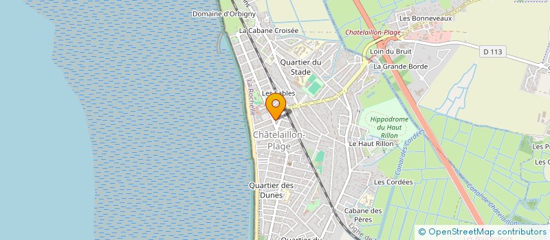 localisation de l'entreprise MONSIEUR MAXIME RENAUDINEAU à CHATELAILLON-PLAGE