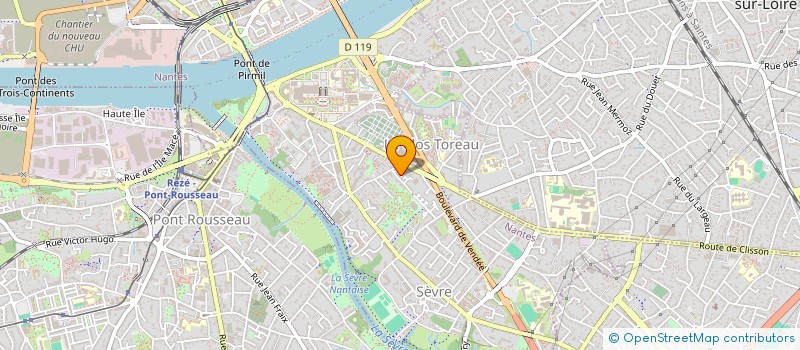 localisation de l'entreprise MONSIEUR MAXIME RETAILLEAU à NANTES