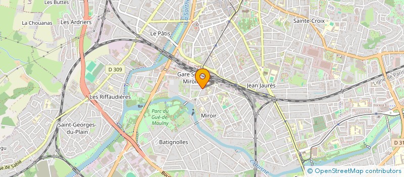 localisation de l'entreprise MONSIEUR MAXIME RETCH  LE MANS