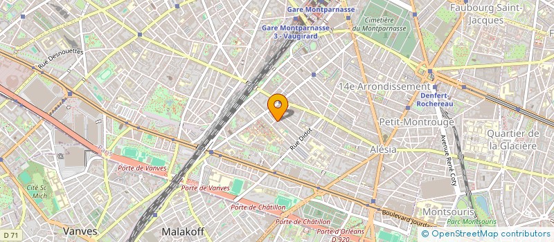 localisation de l'entreprise MONSIEUR MAXIME RETIF  PARIS