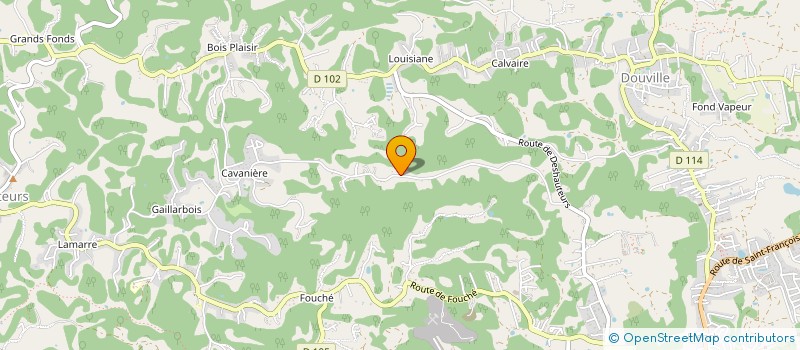 localisation de l'entreprise MONSIEUR MAXIME REVALOR  SAINTE-ANNE