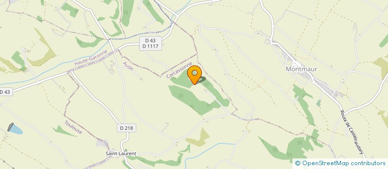 localisation de l'entreprise MONSIEUR MAXIME REY  MONTMAUR