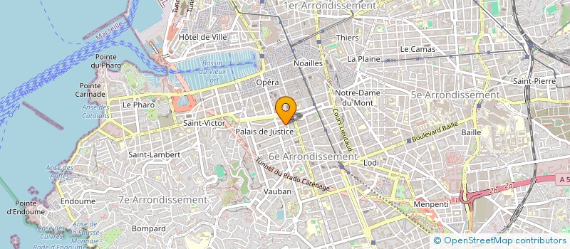 localisation de l'entreprise MONSIEUR MAXIME REYCHMAN  MARSEILLE 5EME