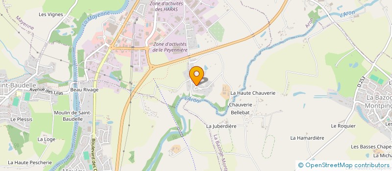 localisation de l'entreprise MONSIEUR MAXIME RICHARD  MAYENNE