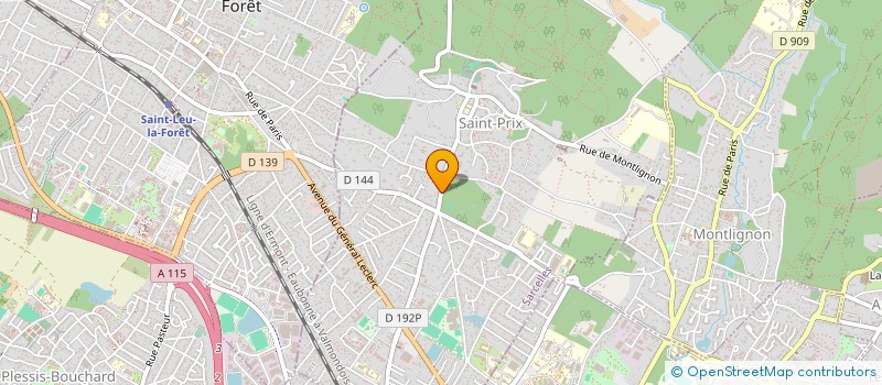 localisation de l'entreprise MONSIEUR MAXIME RICHE à SAINT-PRIX