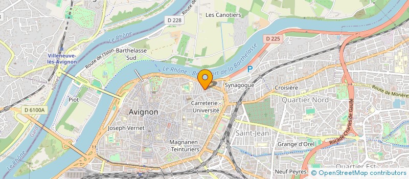 localisation de l'entreprise MONSIEUR MAXIME RICOEUR  AVIGNON