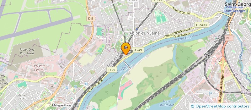 localisation de l'entreprise MONSIEUR MAXIME RIDDE  ABLON-SUR-SEINE