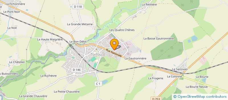 localisation de l'entreprise MONSIEUR MAXIME RIGAUD à SEVREMOINE
