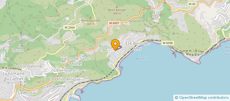 localisation de l'entreprise MONSIEUR MAXIME RIGOLLE  EZE