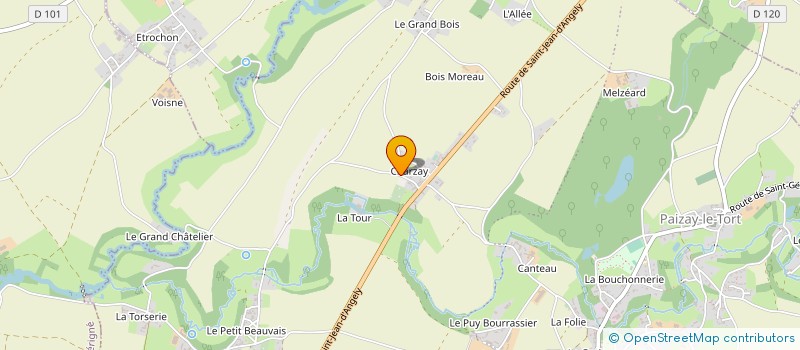 localisation de l'entreprise MONSIEUR MAXIME RIMBAULT  MELLE