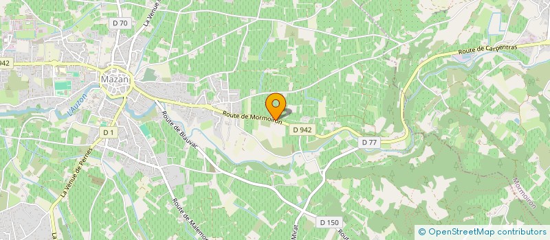 localisation de l'entreprise MONSIEUR MAXIME RIMBERT  MAZAN