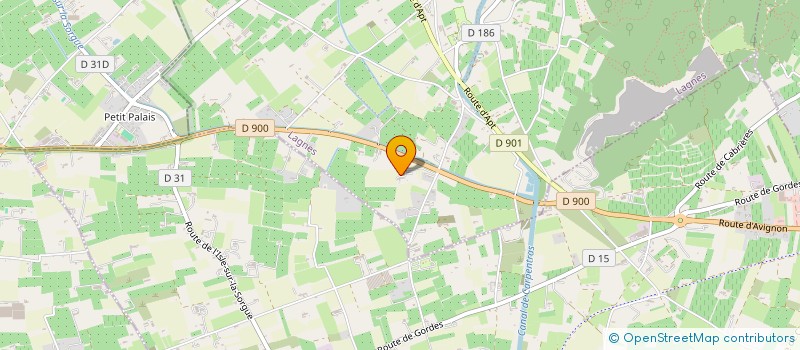 localisation de l'entreprise MONSIEUR MAXIME RIVAREL  LAGNES