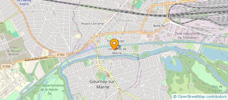 localisation de l'entreprise MONSIEUR MAXIME RIVOALLAN  CHELLES