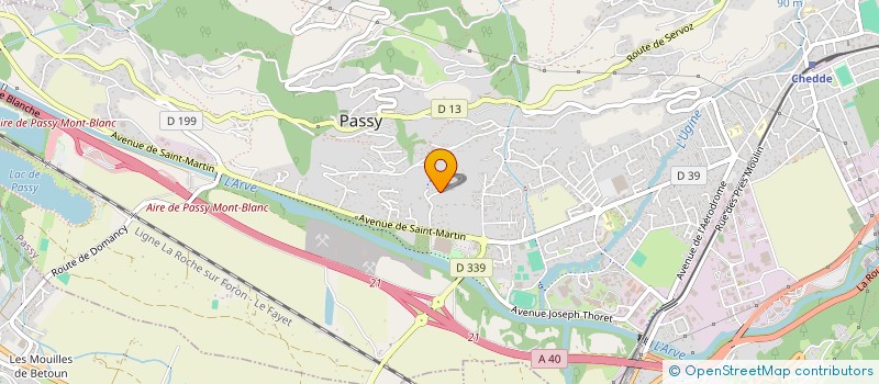 localisation de l'entreprise MONSIEUR MAXIME RIZZO  PASSY