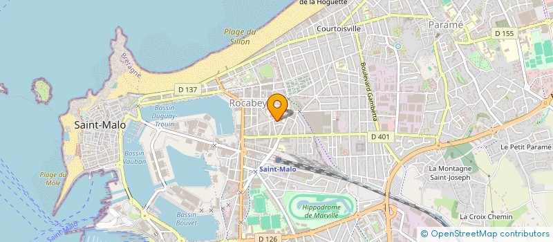 localisation de l'entreprise MONSIEUR MAXIME ROBERT à SAINT-MALO