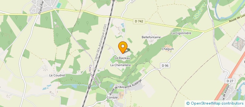 localisation de l'entreprise MONSIEUR MAXIME ROBERT  MARIGNY-CHEMEREAU