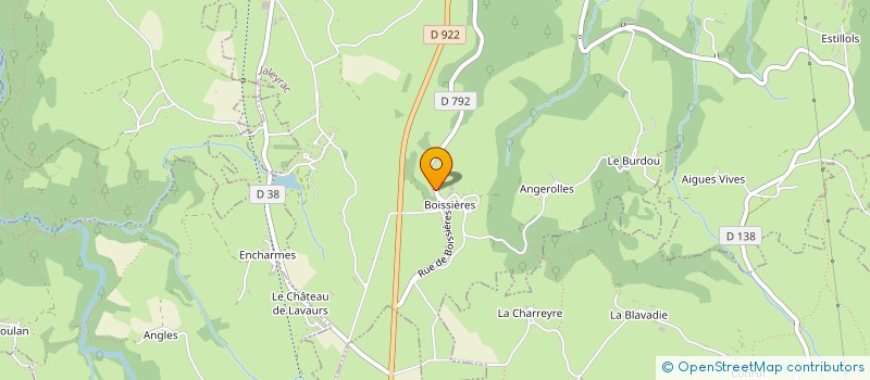 localisation de l'entreprise MONSIEUR MAXIME RODIER à JALEYRAC
