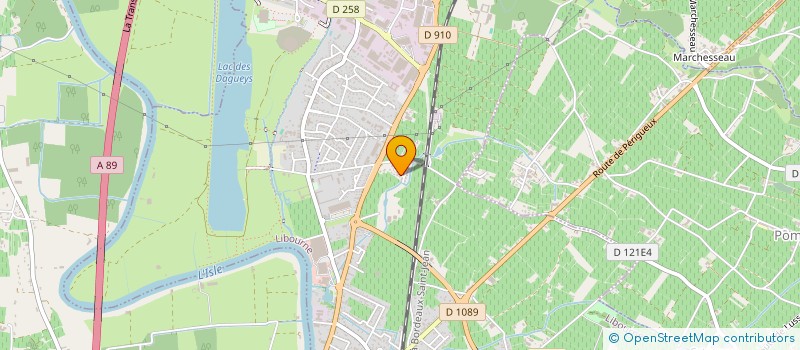 localisation de l'entreprise MONSIEUR MAXIME RODRIGUES à LIBOURNE