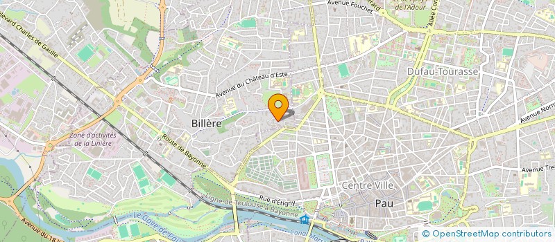 localisation de l'entreprise MONSIEUR MAXIME RODRIGUEZ  BILLERE