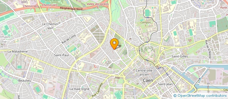 localisation de l'entreprise MONSIEUR MAXIME RODRIGUEZ-MEDALLO à CAEN