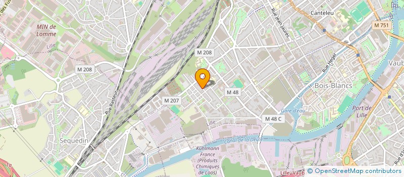 localisation de l'entreprise MONSIEUR MAXIME ROGUIER à LILLE