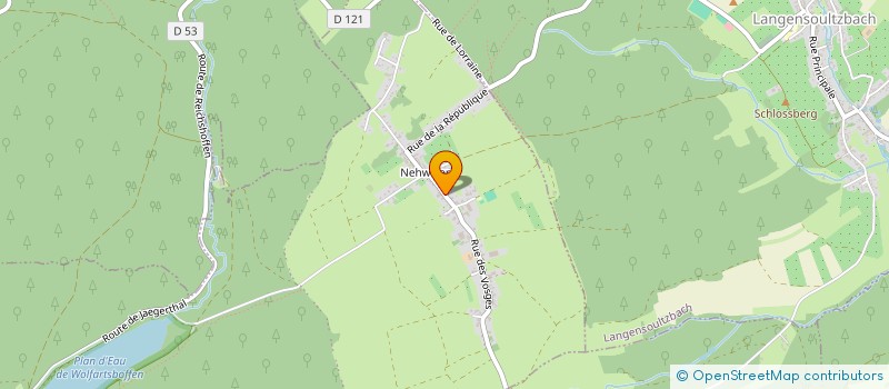 localisation de l'entreprise MONSIEUR MAXIME ROHFRITSCH  NIEDERBRONN-LES-BAINS