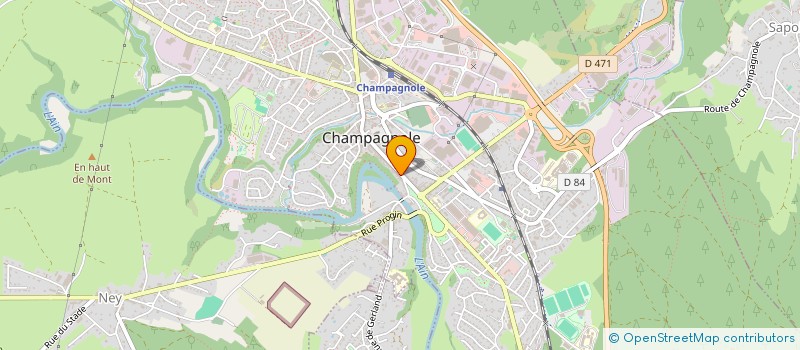 localisation de l'entreprise MONSIEUR MAXIME ROLLET  PONTARLIER