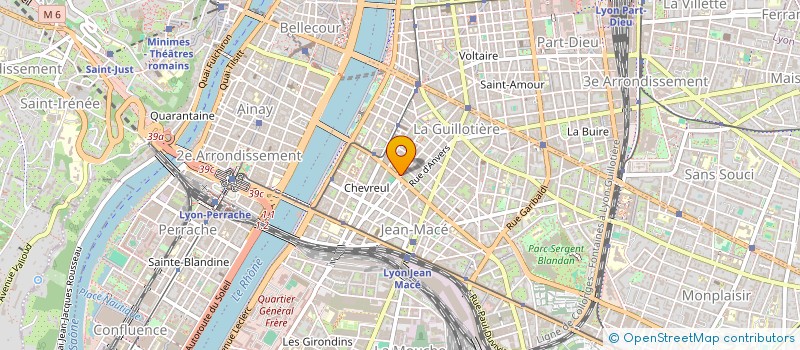 localisation de l'entreprise MONSIEUR MAXIME ROLLIN  LYON