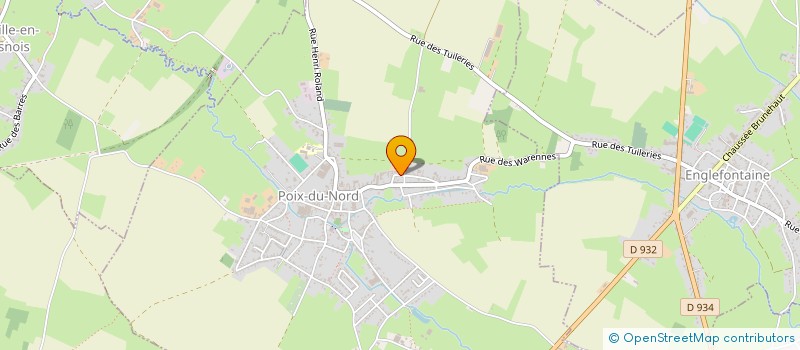 localisation de l'entreprise MONSIEUR MAXIME RONCHIN  POIX-DU-NORD