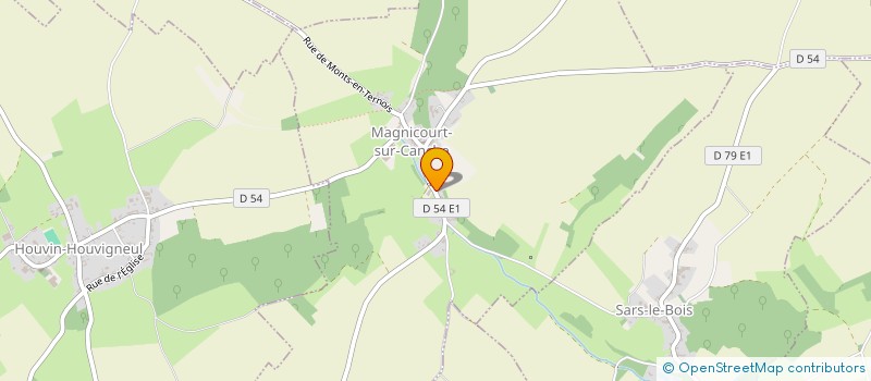 localisation de l'entreprise MONSIEUR MAXIME ROQUART à MAGNICOURT-SUR-CANCHE