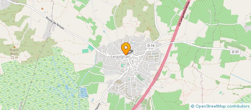 localisation de l'entreprise MONSIEUR MAXIME ROQUES  BEZIERS