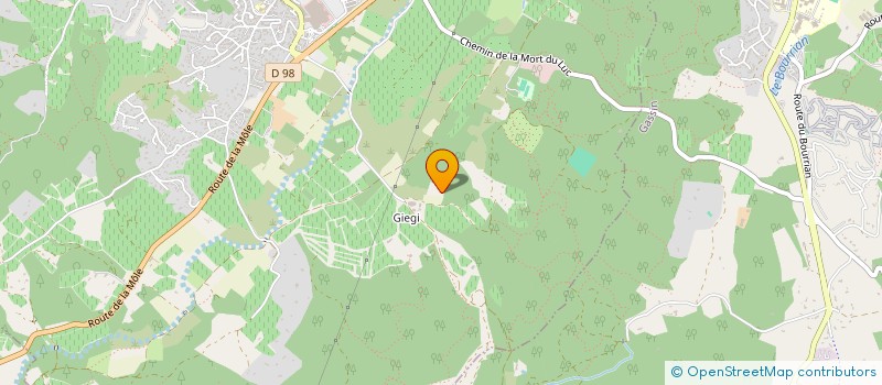 localisation de l'entreprise MONSIEUR MAXIME ROSELL  COGOLIN