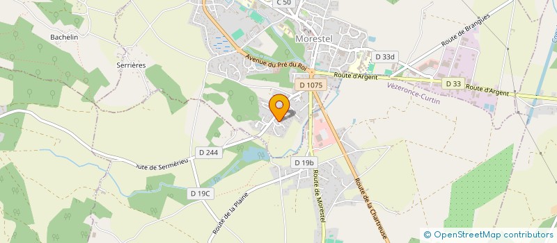 localisation de l'entreprise MONSIEUR MAXIME ROSIER  ARANDON-PASSINS