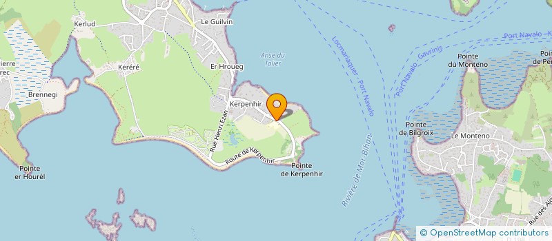 localisation de l'entreprise MONSIEUR MAXIME ROSNARHO  LOCMARIAQUER