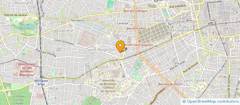localisation de l'entreprise MONSIEUR MAXIME ROUANET à BORDEAUX