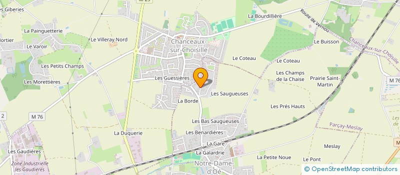 localisation de l'entreprise MONSIEUR MAXIME ROUCHER  NOTRE-DAME-D'OE