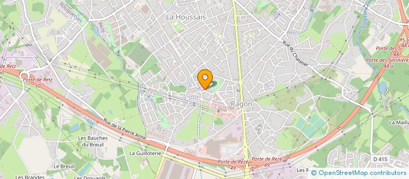 localisation de l'entreprise MONSIEUR MAXIME ROUCHON à REZE
