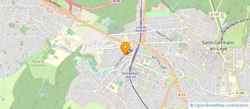 localisation de l'entreprise MONSIEUR MAXIME ROUDAUT  SAINT-GERMAIN-EN-LAYE