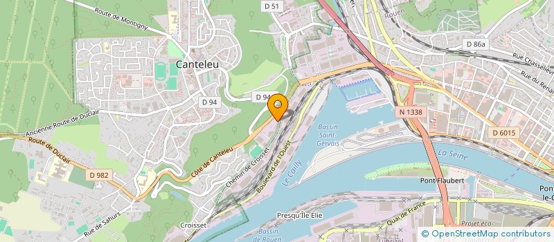 localisation de l'entreprise MONSIEUR MAXIME ROUFOSSE BORDANG à CANTELEU