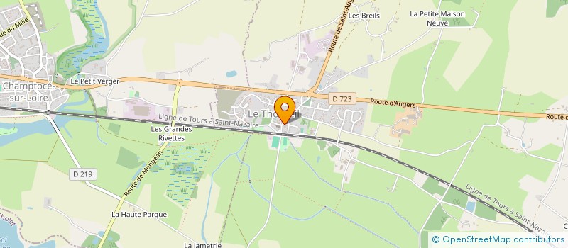 localisation de l'entreprise MONSIEUR MAXIME ROUGE  SAINT-GERMAIN-DES-PRES