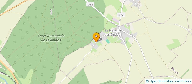 localisation de l'entreprise MONSIEUR MAXIME ROUGEAUX  LA NEUVILLE-SUR-OUDEUIL