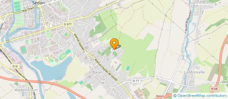 localisation de l'entreprise MONSIEUR MAXIME ROUSSEAU à BALAN