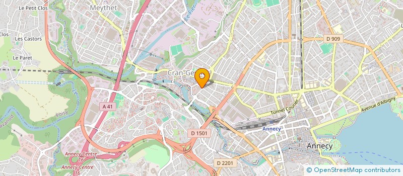 localisation de l'entreprise MONSIEUR MAXIME ROUSSEAU à ANNECY