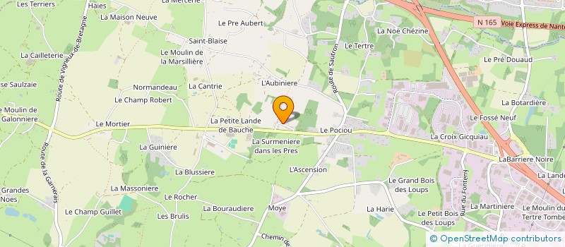 localisation de l'entreprise MONSIEUR MAXIME ROUSSEL à COUERON