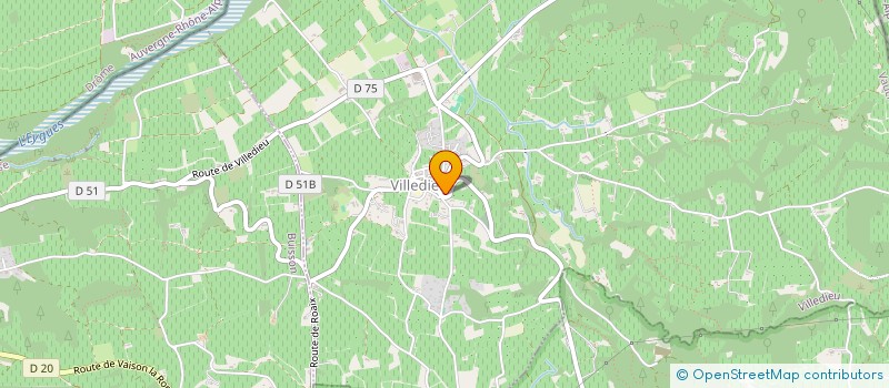 localisation de l'entreprise MONSIEUR MAXIME ROUX  VILLEDIEU