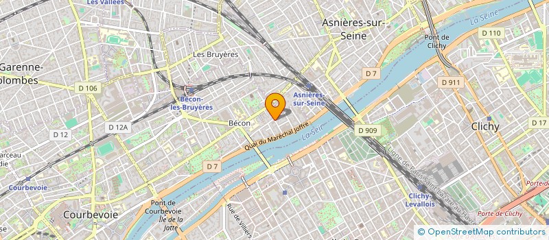 localisation de l'entreprise MONSIEUR MAXIME ROUX à COURBEVOIE