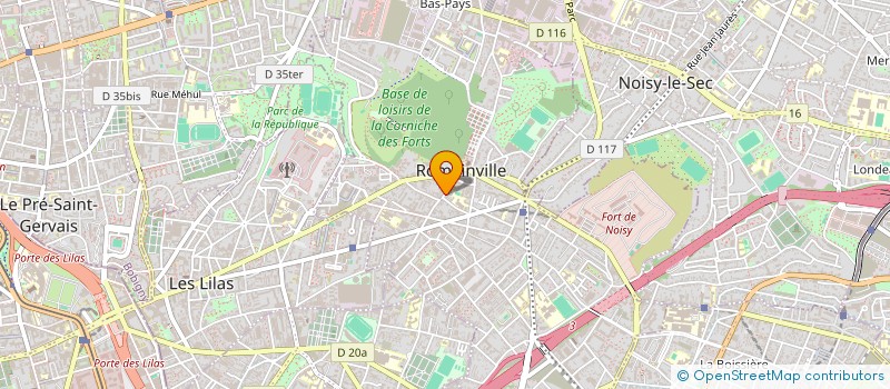 localisation de l'entreprise MONSIEUR MAXIME ROUX à ROMAINVILLE