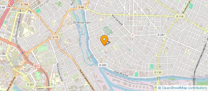 localisation de l'entreprise MONSIEUR MAXIME ROUX à SAINT-MAUR-DES-FOSSES